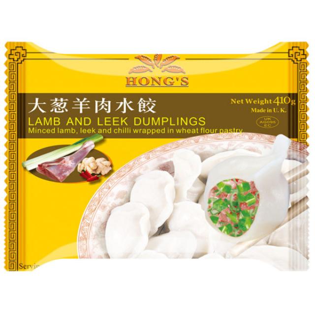 Hong's 大葱羊肉水饺 410g 