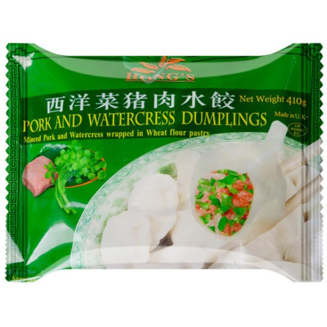 HONG'S 西洋菜猪肉水饺 410g 