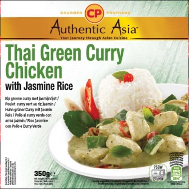 促销 CP Authentic Asia 泰式青咖喱鸡饭 350g