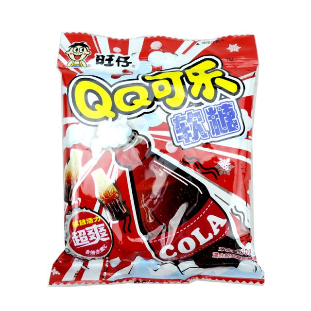 特价 旺仔QQ糖 可乐软糖（大） 70g【零食】