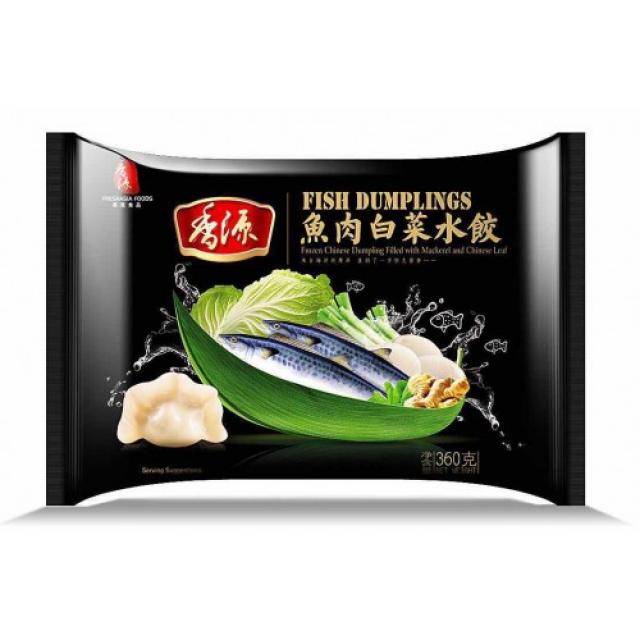 香源 鲅鱼白菜水饺 360g