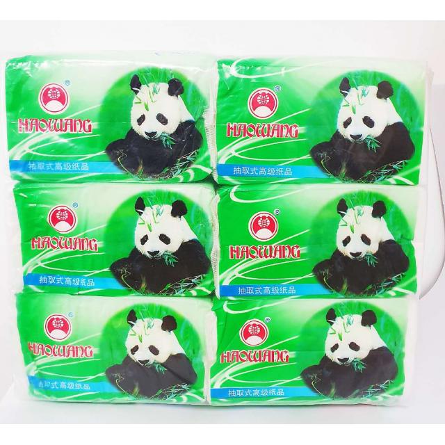 熊猫抽纸*6筒