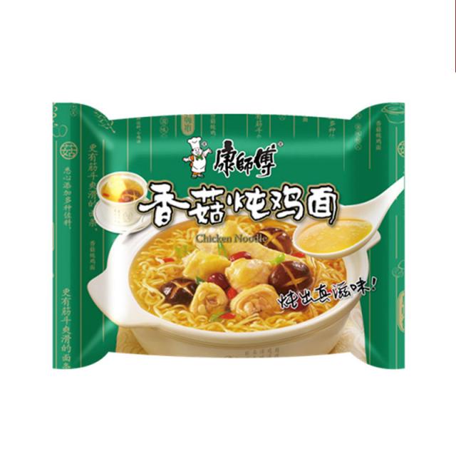 康师傅 香菇炖鸡面 袋装 100g
