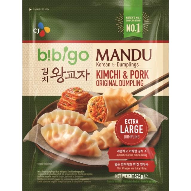Bibigo 韩国猪肉泡菜水饺 525g