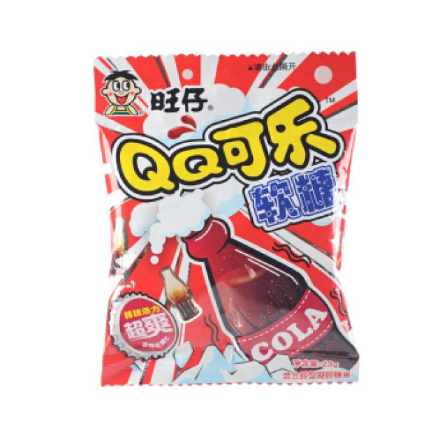 促销 旺仔QQ糖 可乐味 20g X 5【零食】