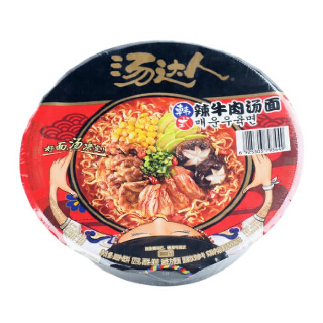 促销 统一汤达人韩式辣牛肉汤面 127克 （买一送一）