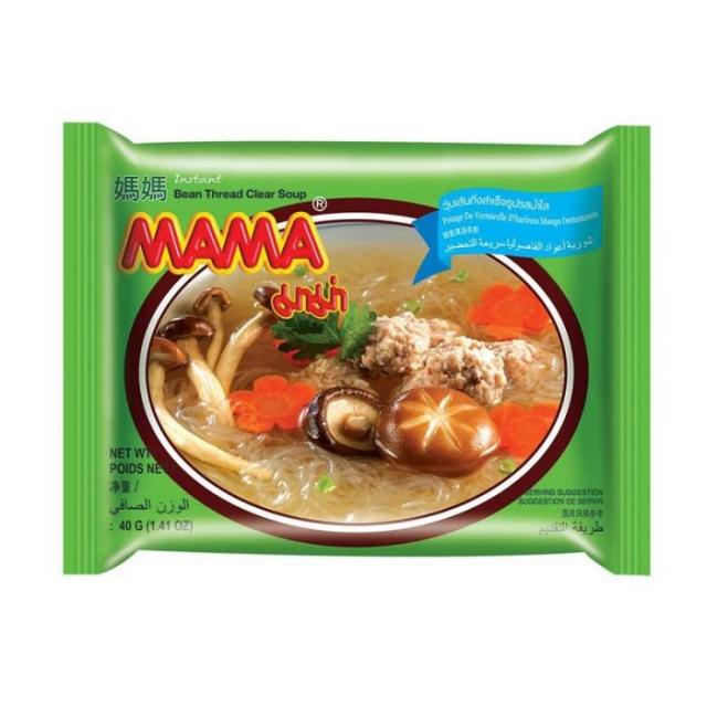 【全城最低 特价】MAMA 即食清汤冬粉 40g（3包）