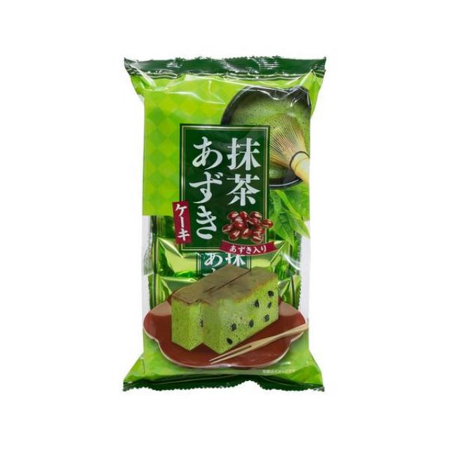 促销 抹茶红豆蛋糕 5个袋【零食】