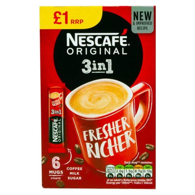 Nescafe 3合1 【6 袋装】