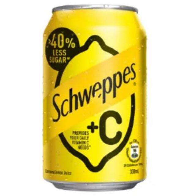 Schweppes +C 柠檬味 330ml