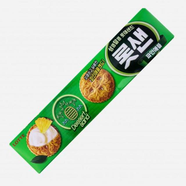 【特价】乐天 沙饼干 菠萝味 105g