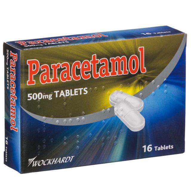 Paracetamol 止痛药 16个