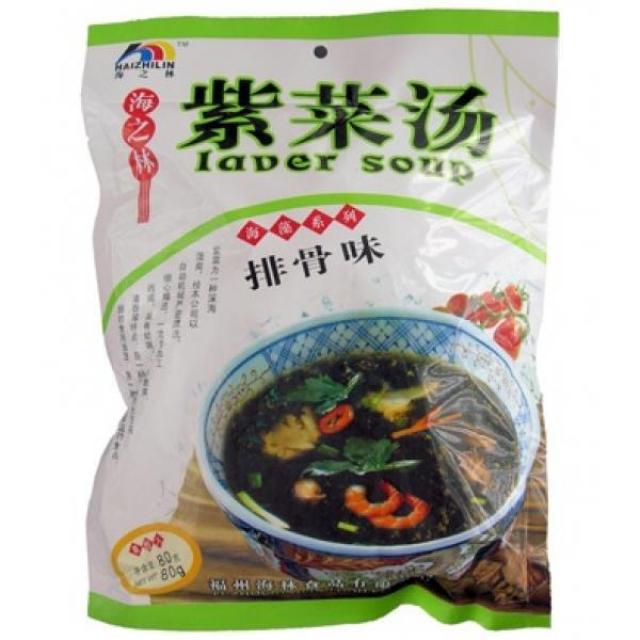【特价】海之林 紫菜汤 番茄味 80g