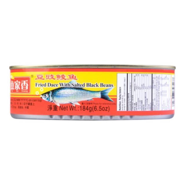 鱼家香 豆豉鲮鱼 184g