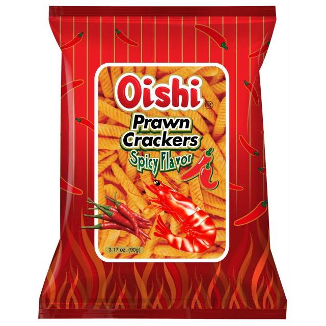 【特价】Oishi 虾条（辣味） 60g