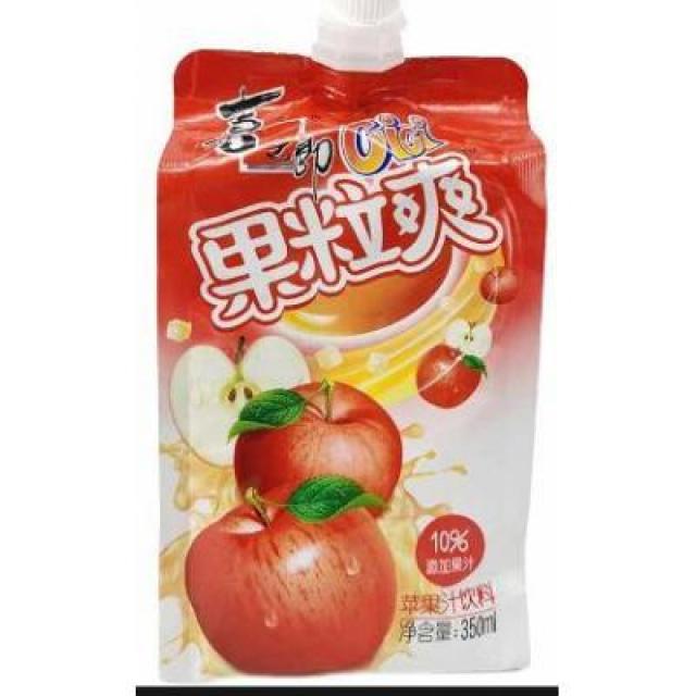 【特价】喜之郎 果粒爽 苹果味 350ml