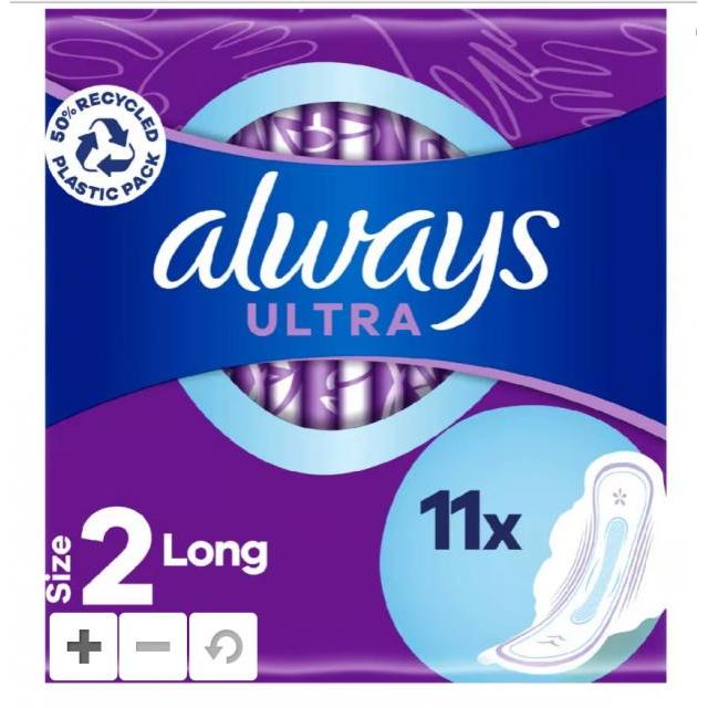 Always （2号长）卫生巾 11片装 日用