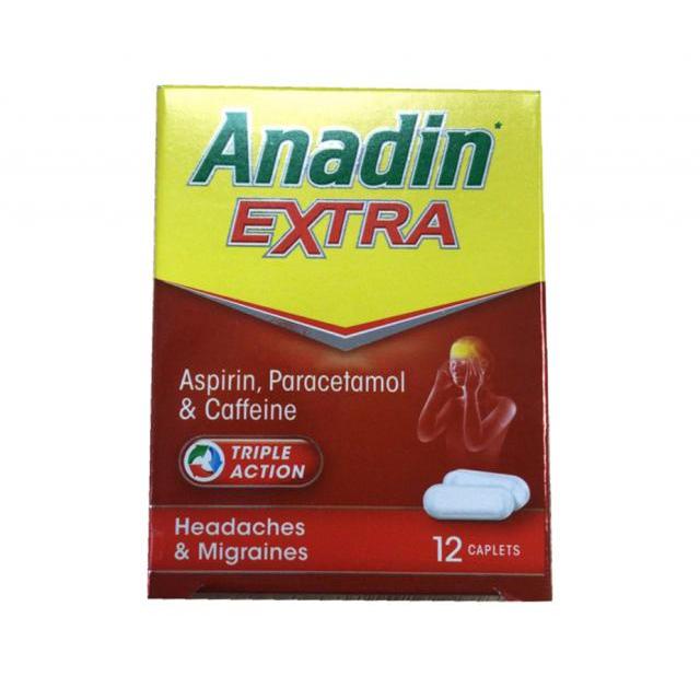 Anadin EXTRA 头疼止痛药 12枚