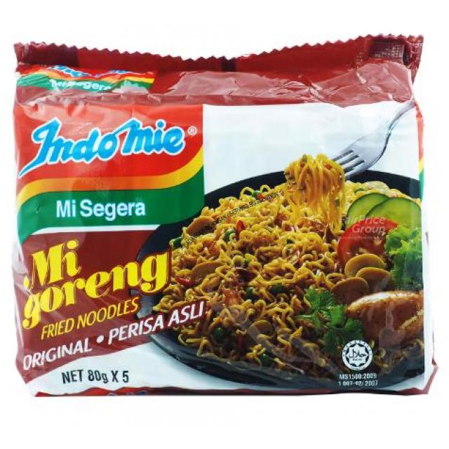 印尼捞面-五连包原味（马来西亚） 80g*5