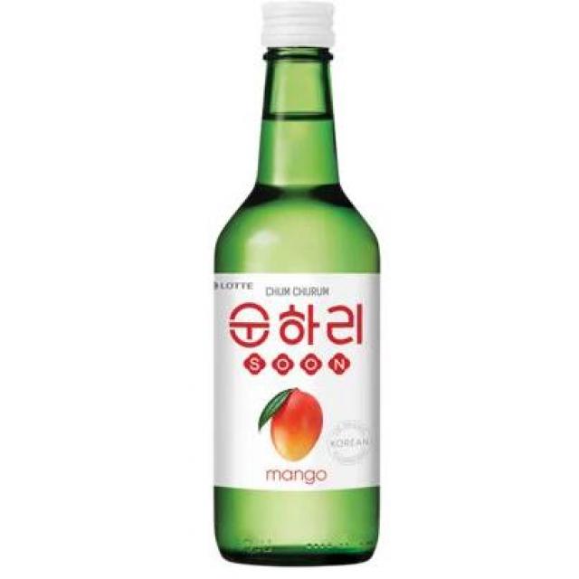 LOTTE 韩国苹果芒果味烧酒360毫升