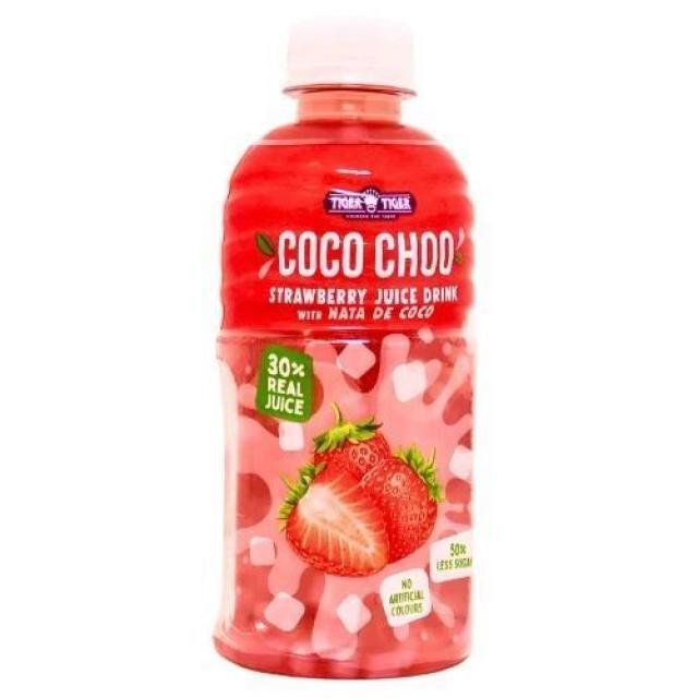 双虎 草莓味椰果饮料 320ml（不含vat）